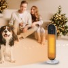 Angel Sar Home Space Heater, Portable Electric Heater with 45In Oscillation, Remote Control, 24H Timer, 1500W/1000W for Rooms up to 215 sq.ft - 2 of 4
