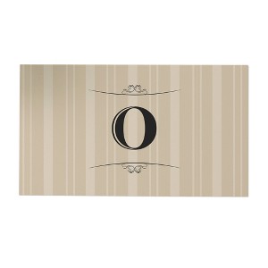 Personalization Mall Elegant Monogram Doormat, 18" x 27" - 1 of 1