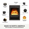 Ameriwood Home Clermont Electric Fireplace Mantel - 4 of 4