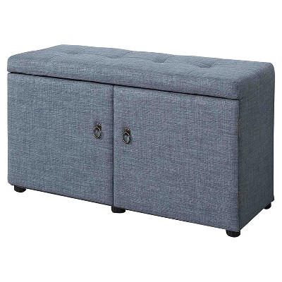 Shoe storage ottoman discount