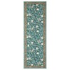 Botanical Print Area Rugs for Living Room Bird Pattern Washable Rug Non-Slip Low-Pile Carpet for Bedroom Dining Room - 3 of 4