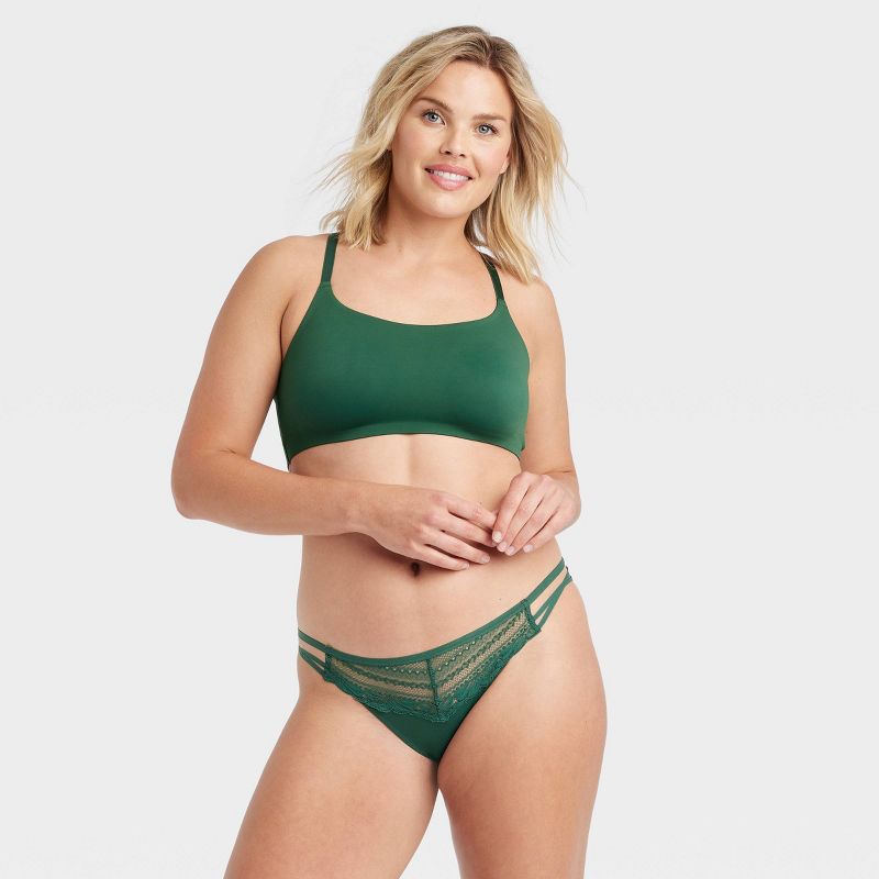 Women&#39;s Bikini Underwear - Auden&#8482; Green, 5 of 6