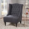 Christopher Knight Home Toddman Contemporary Upholstered Wingback Club Chair - 3 of 4