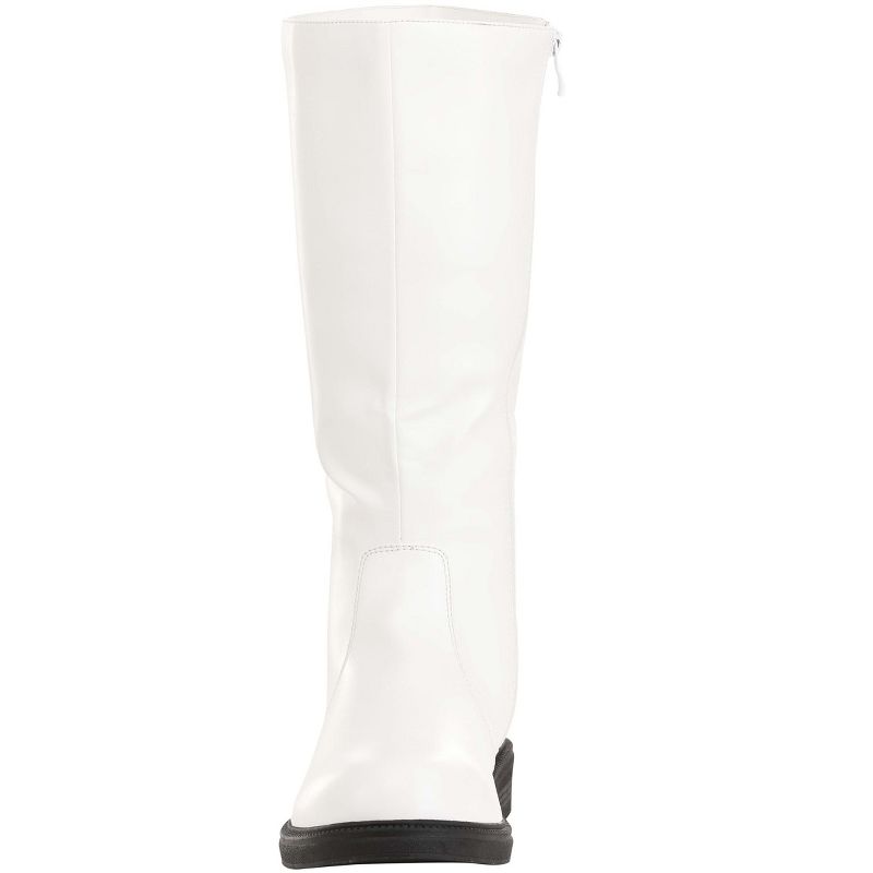HalloweenCostumes.com Adult Tall White Boots, 2 of 4