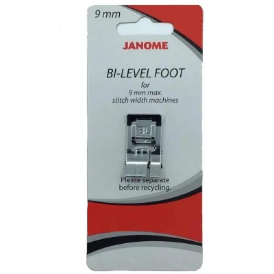 Janome Bi-Level Foot for 9mm Machines