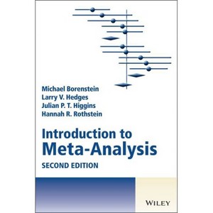 Introduction to Meta-Analysis - 2nd Edition by  Michael Borenstein & Larry V Hedges & Julian P T Higgins & Hannah R Rothstein (Hardcover) - 1 of 1