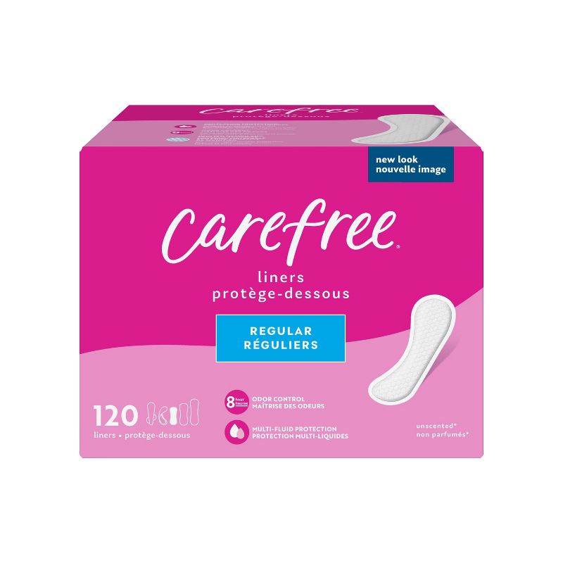 Carefree Unwrapped Unscented Panty Liners, 3 of 13