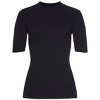 Women's Ribbed Short Sleeve Sweater - LASCANA - 4 of 4