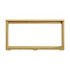 APRILSOUL70.1"corrugated texture storage table for entranceways, narrow wooden console sofa table - 4 of 4