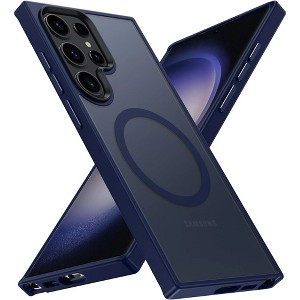 Entronix [Magnetic] Case Compatible with Galaxy S25 Ultra - Translucent Frosted Matte - 1 of 4