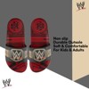 WWE Mens Championship Belt Slides - John Cena, Roman Reigns, Seth Rollins World Wrestling Champion Belt Slip On Slide Sandals - 2 of 4