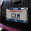 University of Akron Alumni Logo Full Size Standard License Plate Metal Frame - 3 of 4