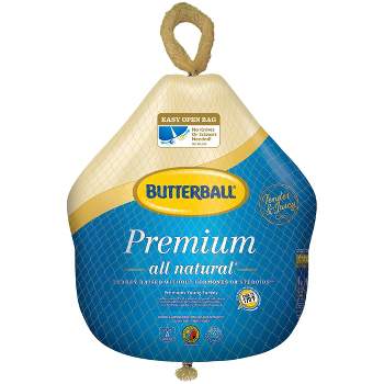 Butterball Premium All Natural Young Turkey - Frozen - 16-20lbs - price per lb