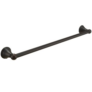 BWE Traditional Wall Mounted Bathroom Accessories Towel Bar Space Saving and Easy to Install - 1 of 4