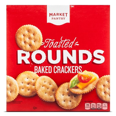 Toasted Crackers 13.7oz - Market Pantry™