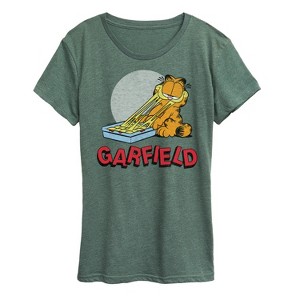 Women's - Garfield - Garfield Lasagna Logo Short Sleeve Graphic T-Shirt - 1 of 4