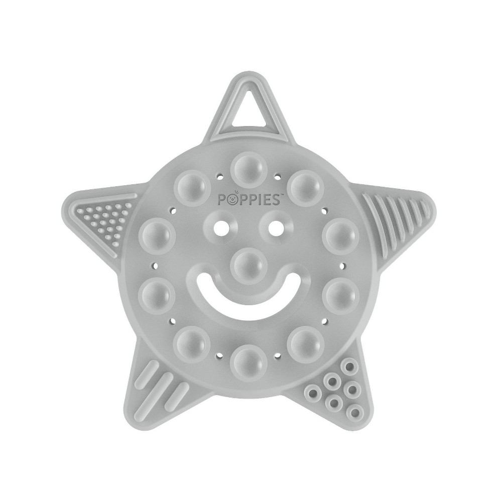 Photos - Bottle Teat / Pacifier Poppies Smiley The Star - Gray