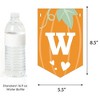 Big Dot of Happiness Little Pumpkin - Fall Baby Shower Bunting Banner - Party Decorations - Welcome Baby - 3 of 4