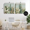 Stupell Industries Cactus Blooms Among Thorns 2pc Canvas Art Set - 3 of 4