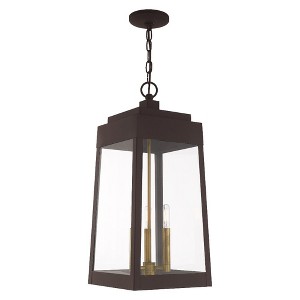 Livex Lighting Oslo 3 - Light Pendant in  Bronze - 1 of 2