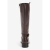 Comfortview Women's The Donna Tall Wide Calf Leather Boot(Wide Widths Available) - 3 of 4