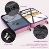 Lightweight Spinner Luggage Set with USB Charger and TSA Lock for Travel and Business 20" 24" 28" Inch - Cuddlewood - 3 of 4