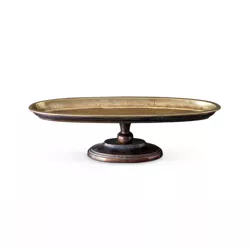 Park Hill Collection Continental Pedestal Tray Small