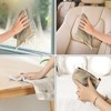 Unique Bargains Cotton Solid Lint Free Kitchen Towels 6 Pcs - 2 of 4