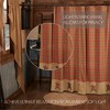 Primitive Stars Shower Curtain 72x72 VHC Brands - 2 of 4