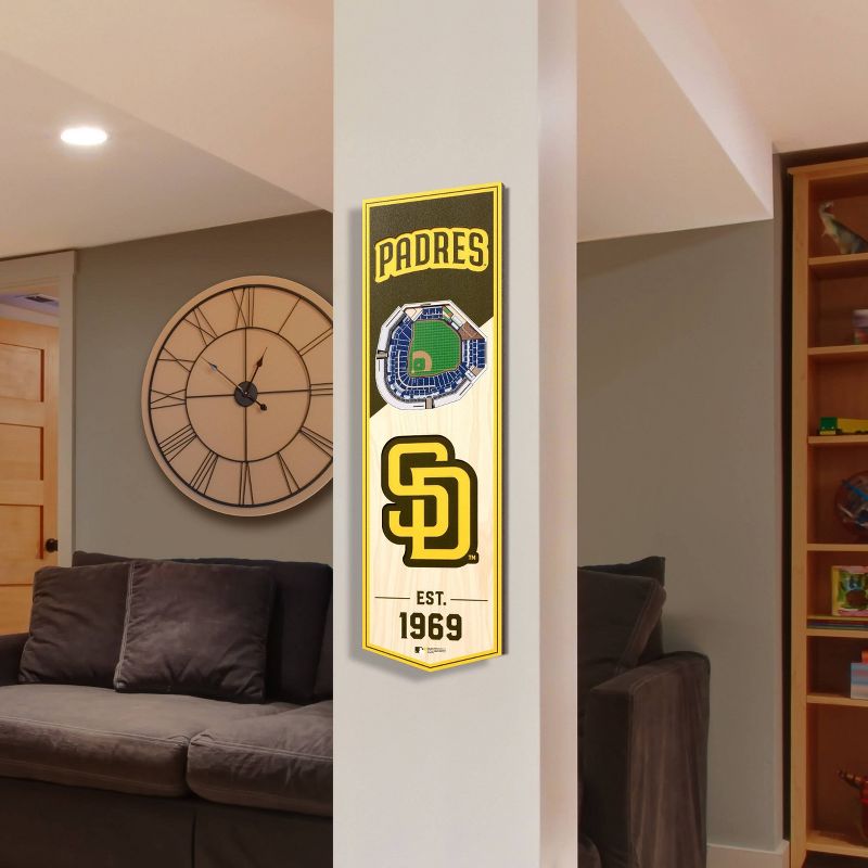 MLB San Diego Padres 6&#34;x19&#34; Stadium Banner, 2 of 5