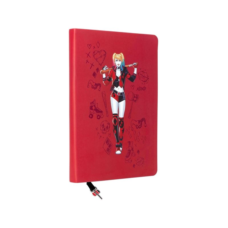 DC: Harley Quinn Journal with Ribbon Charm - by  Insights (Paperback), 1 of 2