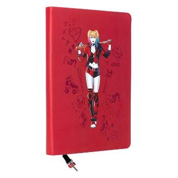 DC: Harley Quinn Journal with Ribbon Charm - by  Insights (Paperback)