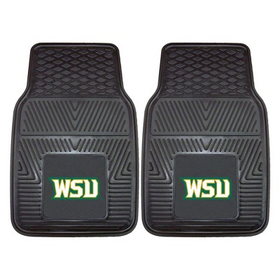 NCAA Wright State Raiders Vinyl Car Mat Set - 2pc