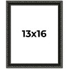 PosterPalooza | Antique Black Picture Frame - UV Acrylic, Foam Board Backing, Hanging Hardware - 2 of 4