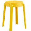 17 inch H Stackable Classroom Stools Plastic Stools Nesting Stools Colorful Round Stools 6 Pack - 3 of 4