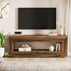 Tribesigns 62.99" TV Stand, 2-Tier Long TV Console Table - 2 of 4