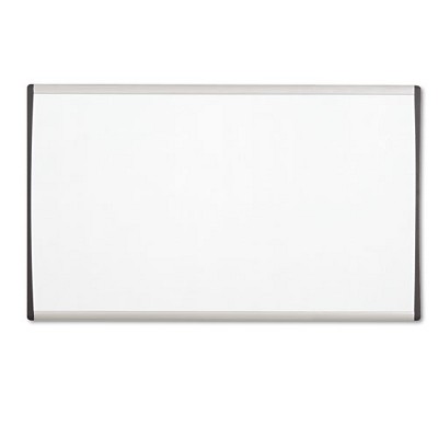 Quartet ARC Frame Cubicle Magnetic Dry Erase Board, 30 x 18, White Surface, Silver Aluminum Frame