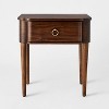 Nephi One Drawer Accent Table Walnut Brown Wood Veneer - Threshold™ designed with Studio McGee - 3 of 4