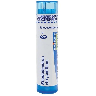 Rhododendron Chrysanthum 6C by Boiron Homeopathic Single Medicine For Pain  -  80 Pellet
