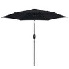 Sonkuki 7.5 ft Outdoor Patio Market Umbrella w/ Crank, Push Button Tilt,  UV-Resistant Canopy - 2 of 4