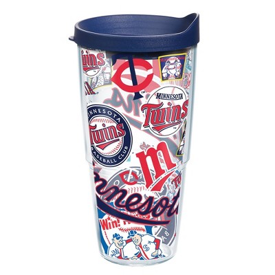 MLB Minnesota Twins Classic Tumbler with Lid - 24oz