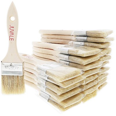 Juvale 50 Pack Chip Paint Brush Set For Painting Arts & Crafts, 2 in