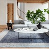 Nuloom Eugene Colorblocked Wool Area Rug, 4' x 6', Grey - 2 of 4