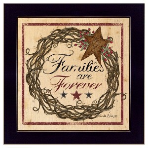 "Families are Forever" by Linda Spivey, Ready to Hang Framed Print, Black Frame - 1 of 1