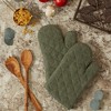 Design Imports Artichoke Terry Oven Mitt Set/2 - 4 of 4