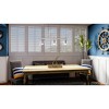 Urban Ambiance Luxury Traditional Chandelier 11.875''H x 40''W,  Brushed Nickel Finish,  Atlanta Collection, UHP4380 - 2 of 4