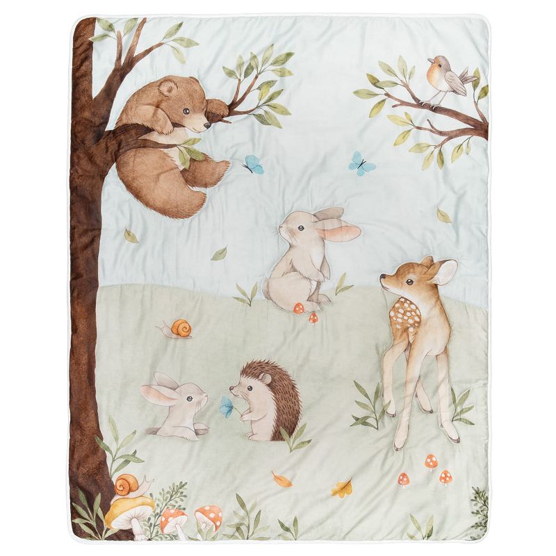 Rookie Humans Enchanted Forest Toddler Comforter., 1 of 4