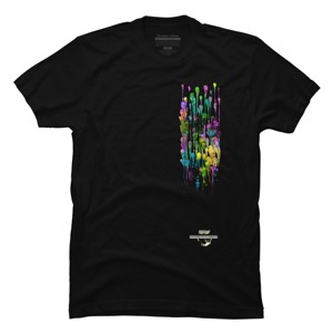 Men's Design By Humans My piano By Sebasebi T-Shirt - 1 of 4