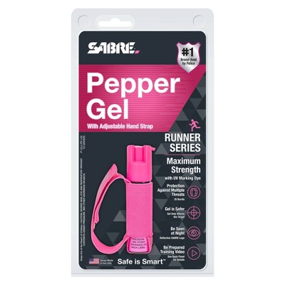 Sabre Runner's Pepper Gel Spray - Pink