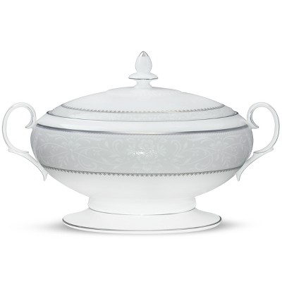 Noritake Brocato Covered Vegetable Bowl